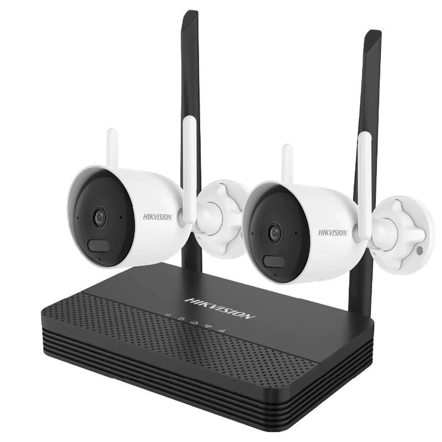 Kit WiFi Hikvision 2 Cámaras 2MP NVS Audio Bidi NKS422WBH